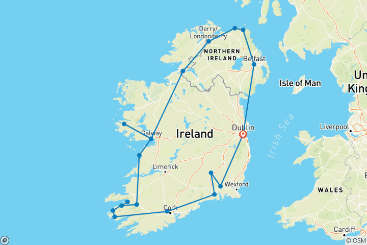 Map of Irish Experience - Signature