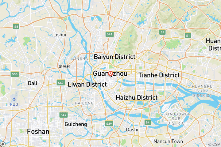 Carte du circuit Visite de 3 jours à Chaozhou et Shantou en train rapide depuis Guangzhou