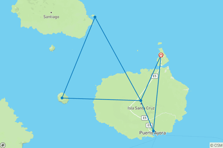 Map of The Wonders of Santa Cruz Island