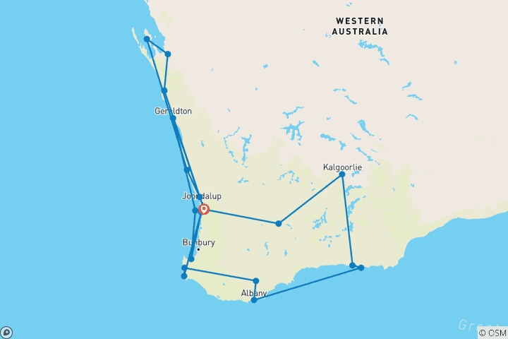 Map of Western Wonderland (Without Rail, 2027/2028)