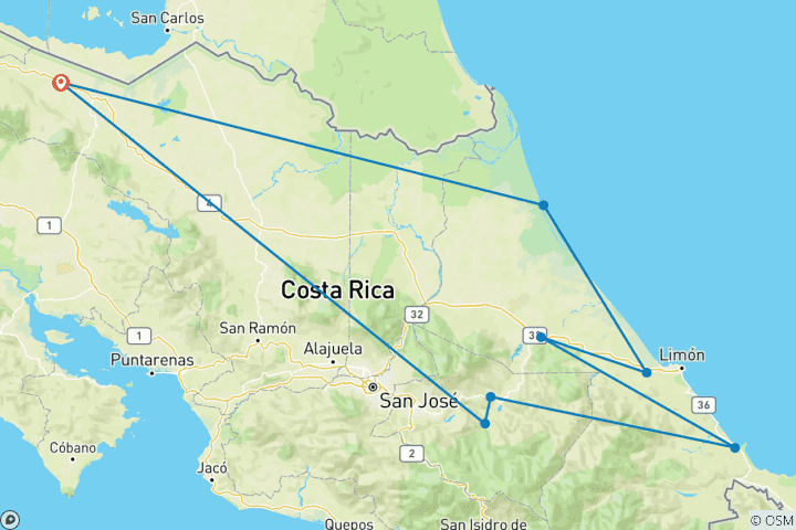 Karte von Karibik mal anders (8 Tage)