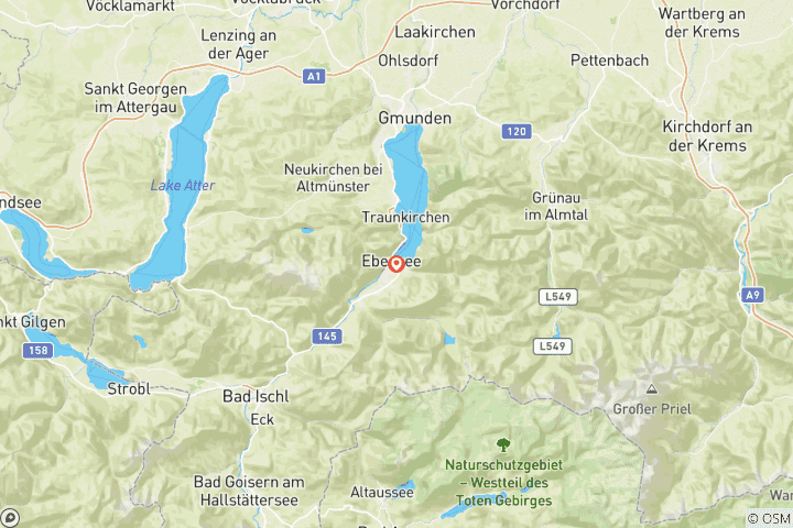 Map of Enchanting hut hike through the Hell Mountains (5 days)