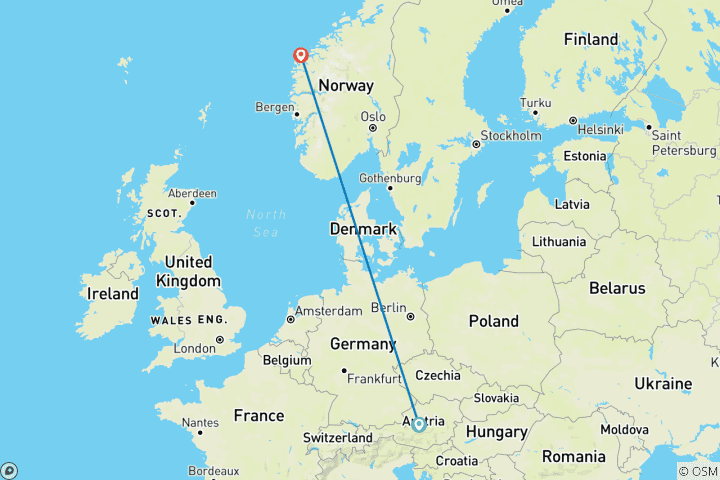 Map of Winter pleasures and feel-good time (5 Days)