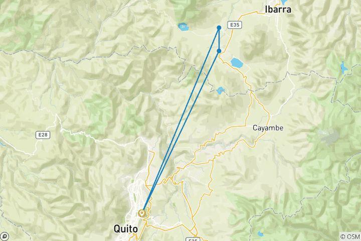 Carte du circuit Dans les nuages : Ville, artisanat et forêts de nuages