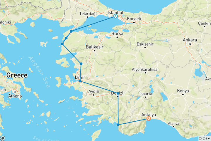 Map of Turkey Revealed - 11 days