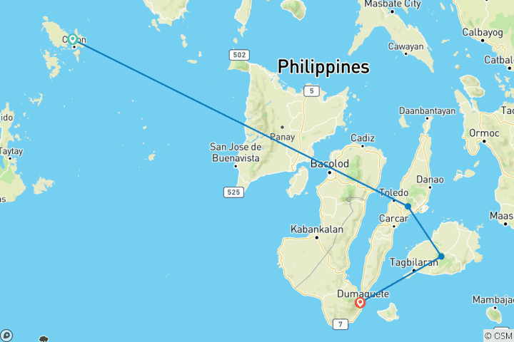Mapa de La Magia de las Islas Filipinas 5