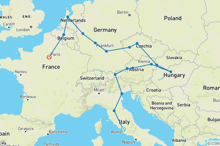 Map of European Delight