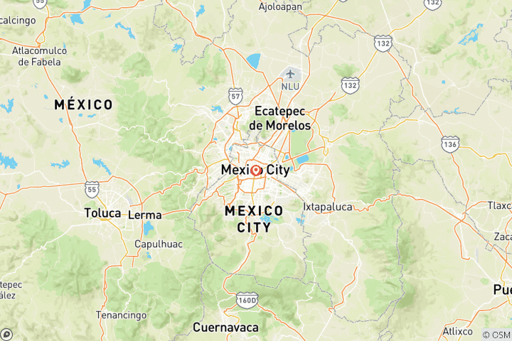 Carte du circuit Mexico : Fête des morts Confort (1 destination)