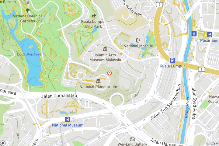 Carte du circuit Saveurs et foi : Découverte de Kuala Lumpur 4 jours