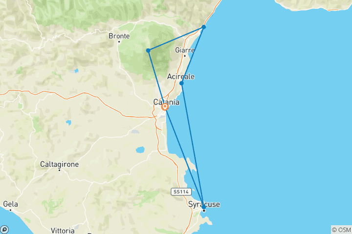 Mapa de Secretos de Sicilia - Especial Carnaval 5 días 2026