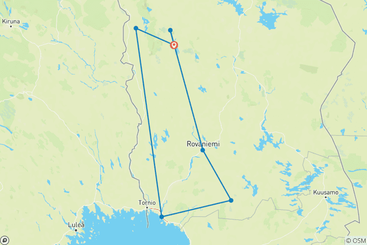 Carte du circuit Circuit Finlande
