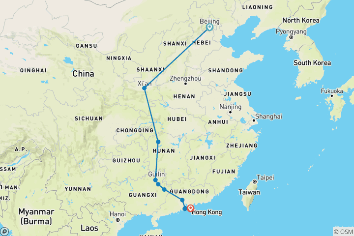 Map of Discover the Magic of Avatar in China