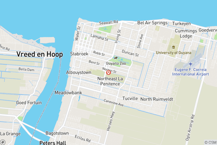 Carte du circuit Le circuit Purpleheart 4 jours / 3 nuits