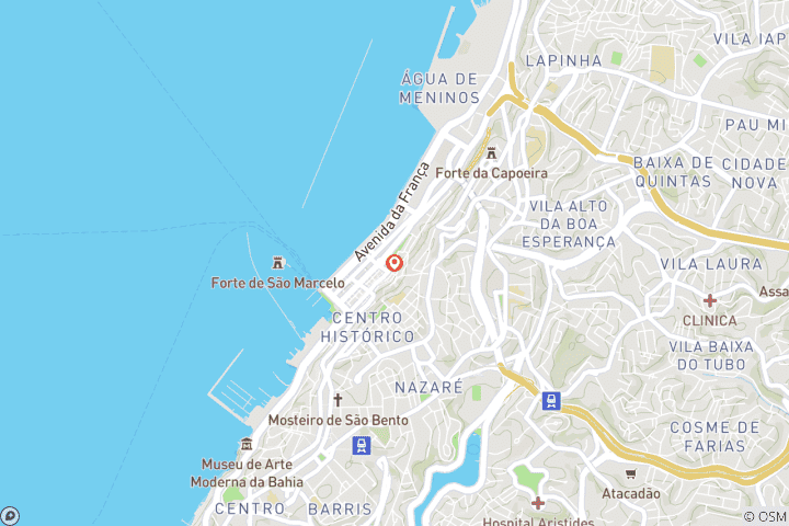 Map of Salvador Package: Discover the heart of Brazilian culture in Brazil's historic city par excellence.