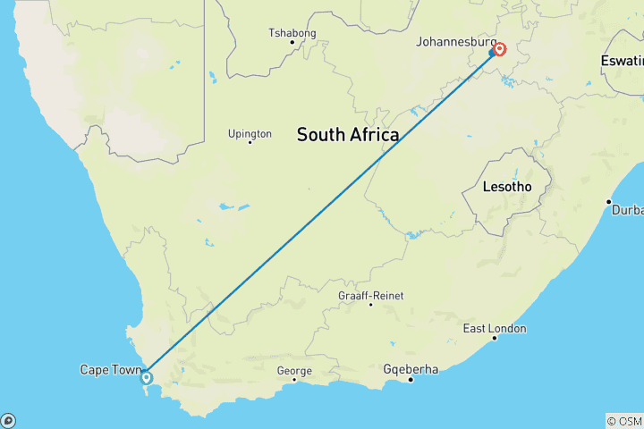 Kaart van Cape Town International Jazz Festival - 8 dagen (26 maart tot 2 april 2026)