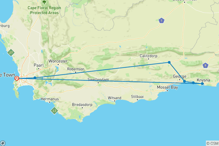 Carte du circuit L'ultime aventure économique sur la Route des jardins