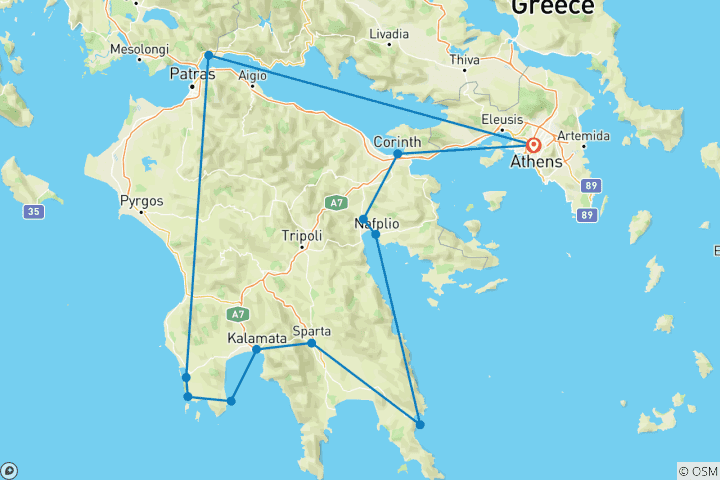 Mapa de Fortalezas sin miedo | Visita guiada semiprivada de 8 días