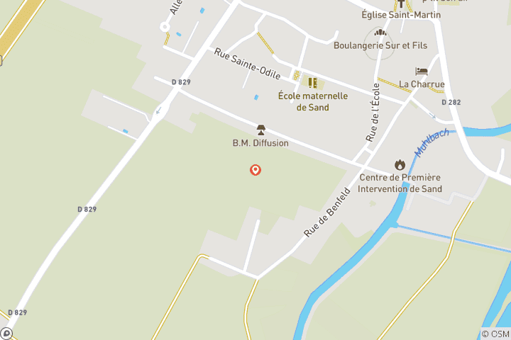 Carte du circuit 4 jours de randonnée à dos de chameau