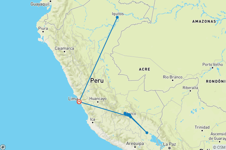 Mapa de Del Imperio Inca a la Amazonia peruana 2027