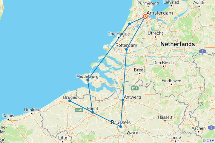 Mapa de Activo y Descubrimiento en Holanda y Bélgica 2027