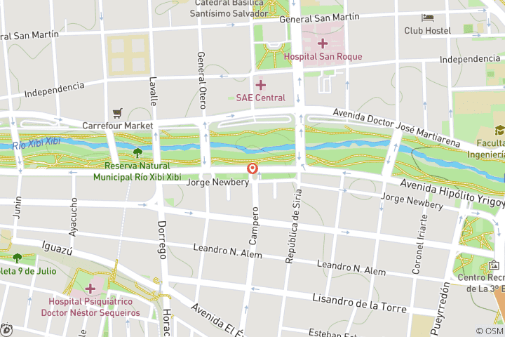 Karte von Wo Farben tanzenAnden-Karneval-Reise