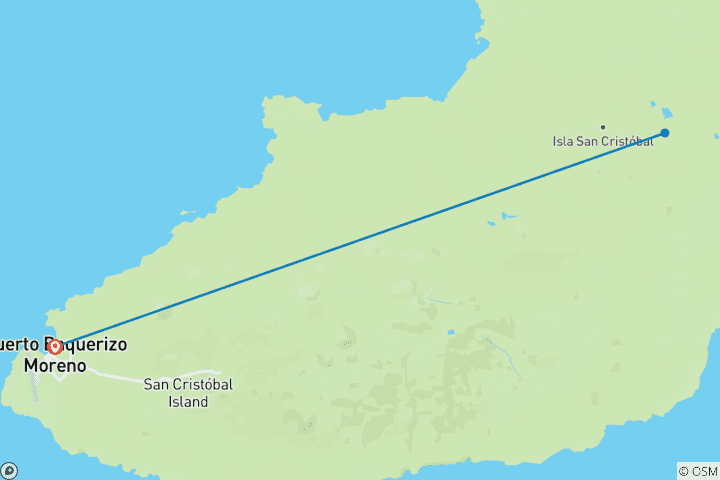 Carte du circuit Équateur : L'essentiel des Galápagos - Île de San Cristóbal - 3 jours/2 nuits