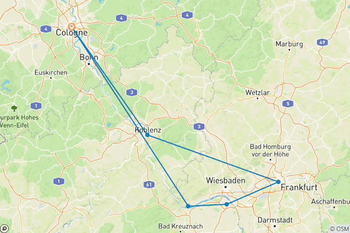 Mapa de Sueño del Adviento del Rin 2027