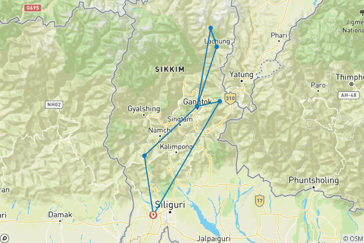 Mapa de Senderos Panorámicos del Noreste By G Experiences