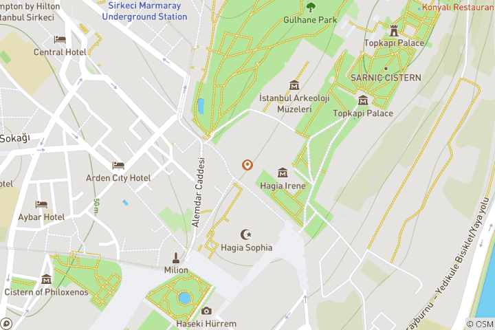 Karte von Istanbul: Deluxe