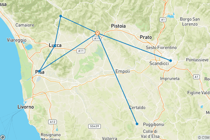 Map of Spotlight on Tuscany (2027)
