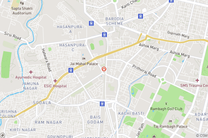 Map of Culinary Internship Program + Cooking & Hindi Lessons in India
