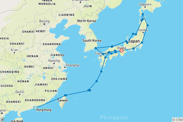 Map of Ultimate Voyage: Japan’s Remote Islands, Icons & Coastal Discovery
