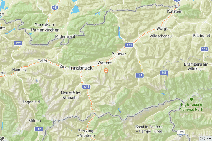 Karte von Ski Austria 35 bis 45: 1 Woche (Meet Us There, von Hopfgarten)