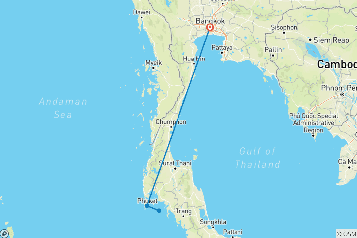 Map of Thailand Luxury Escape — Affordable Exotic Beaches & Premium Experiences