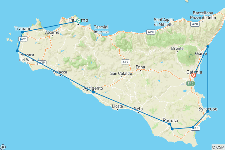 Map of Sicily in Depth - Small Group (Small Groups)