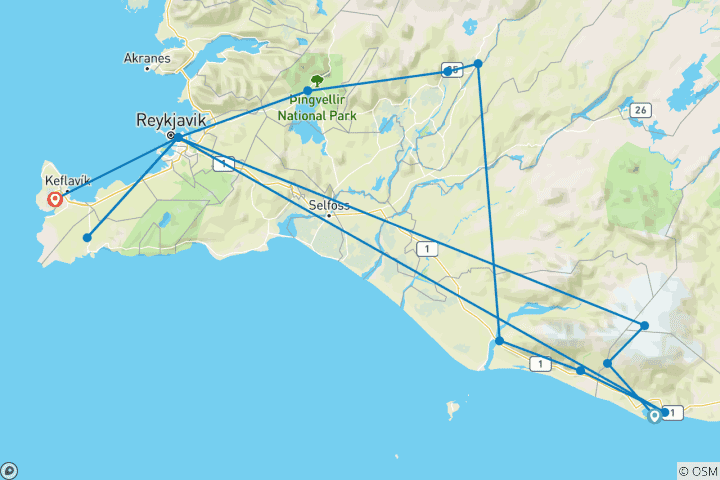 Karte von ⭐Süd-Island maximal!