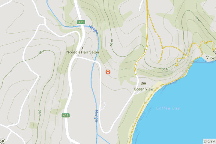Carte du circuit Aventure de 6 jours sur la Côte sauvage