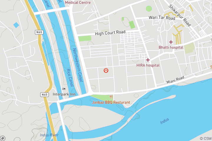Carte du circuit La fascinante civilisation de l'Indus : circuit de Karachi à Peshawar 2026/2027