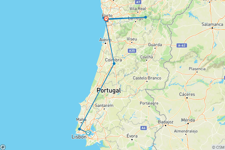 Kaart van Premium – Portugal