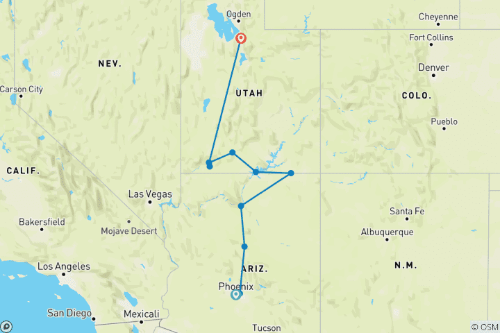 Map of Enchanting Canyonlands (Classic, USA National Park Non Resident Fees)