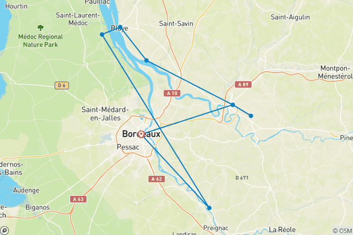 Karte von Brilliant Bordeaux (2028) (Von Bordeaux nach Bordeaux, 2028)