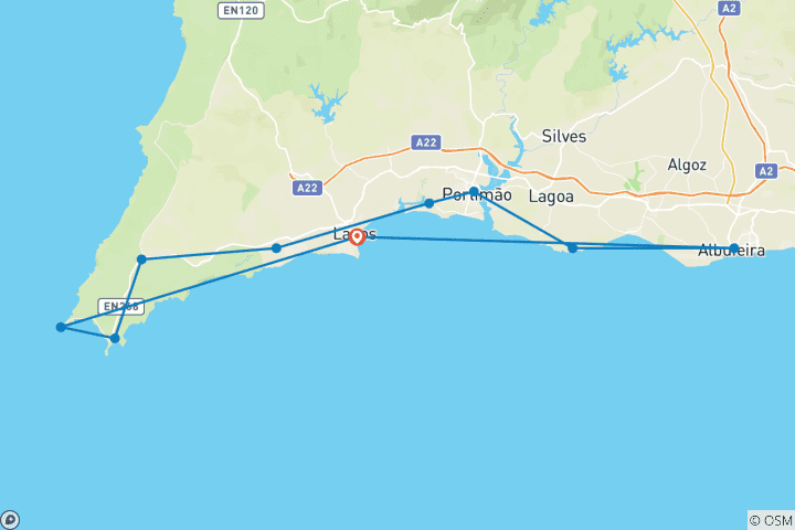 Map of Charming Algarve - a Place the World Has Fallen in Love With