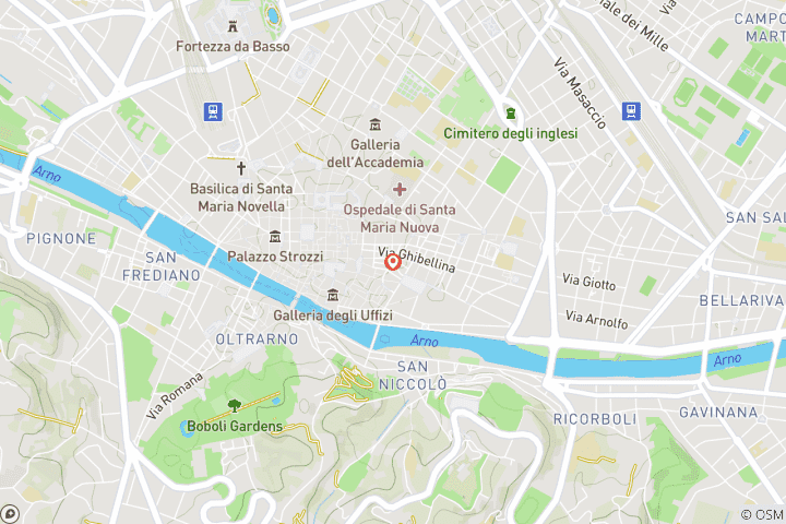Map of A Florence Weekend