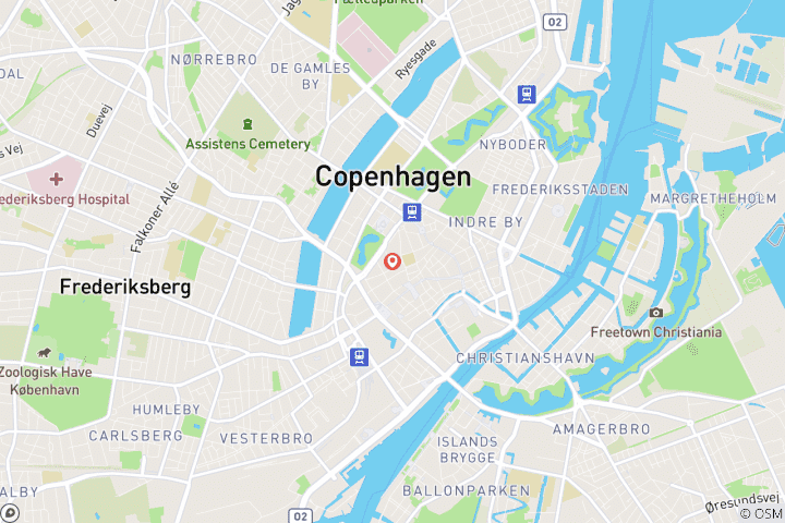 Kaart van Weekend in Kopenhagen