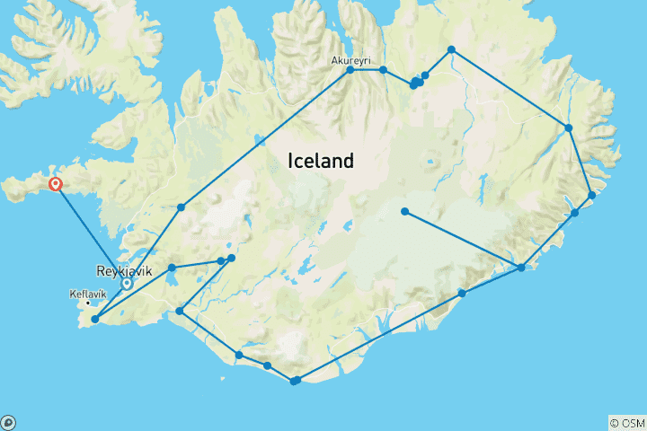 Mapa de Islandia: el circuito completo al descubierto