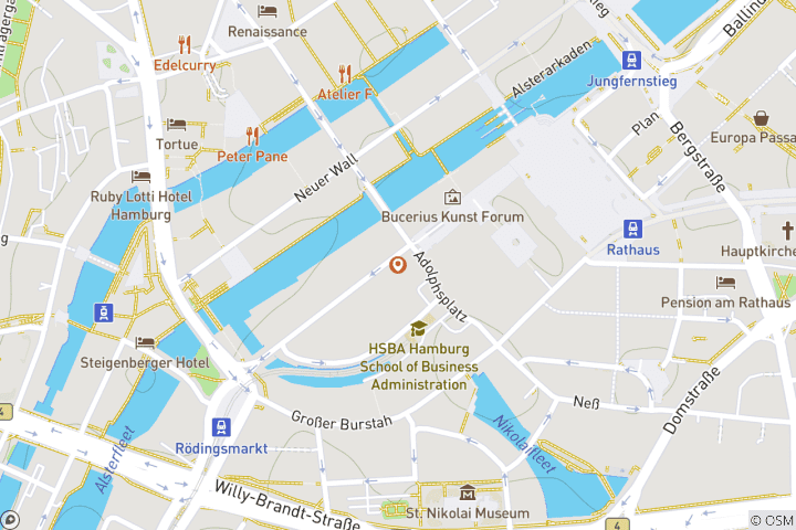 Carte du circuit Hambourg : une porte ouverte sur le monde et sur le cœur
