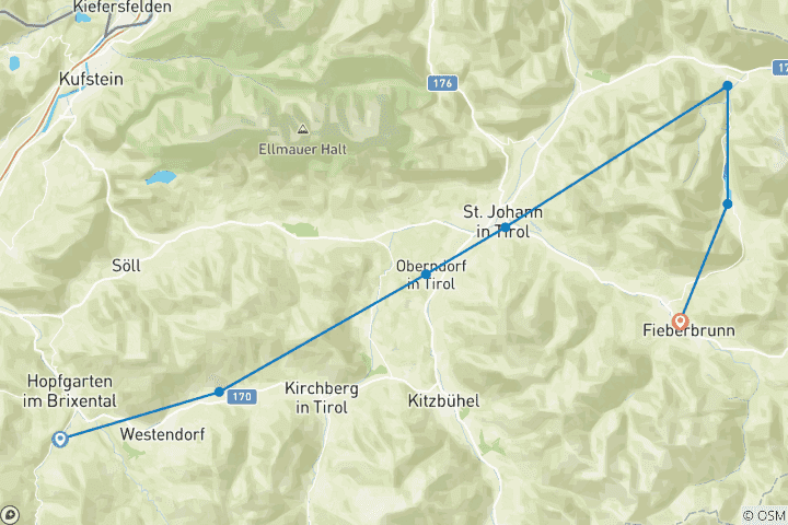 Mapa de KAT Bike Sport Plus