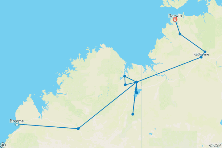 Mapa de Maravillas de Kimberley