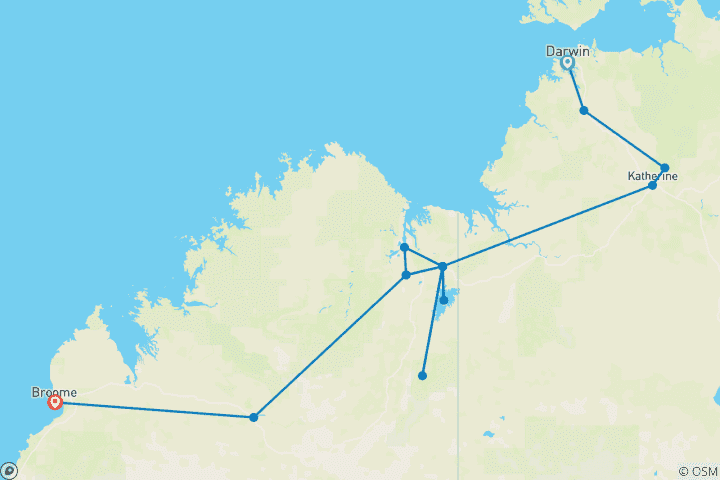 Mapa de Kimberley indomable