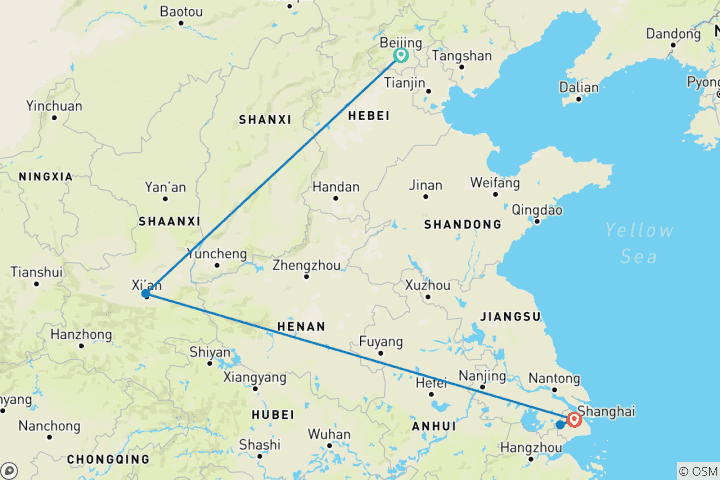 Kaart van China: heden, verleden en toekomst – 9 dagen